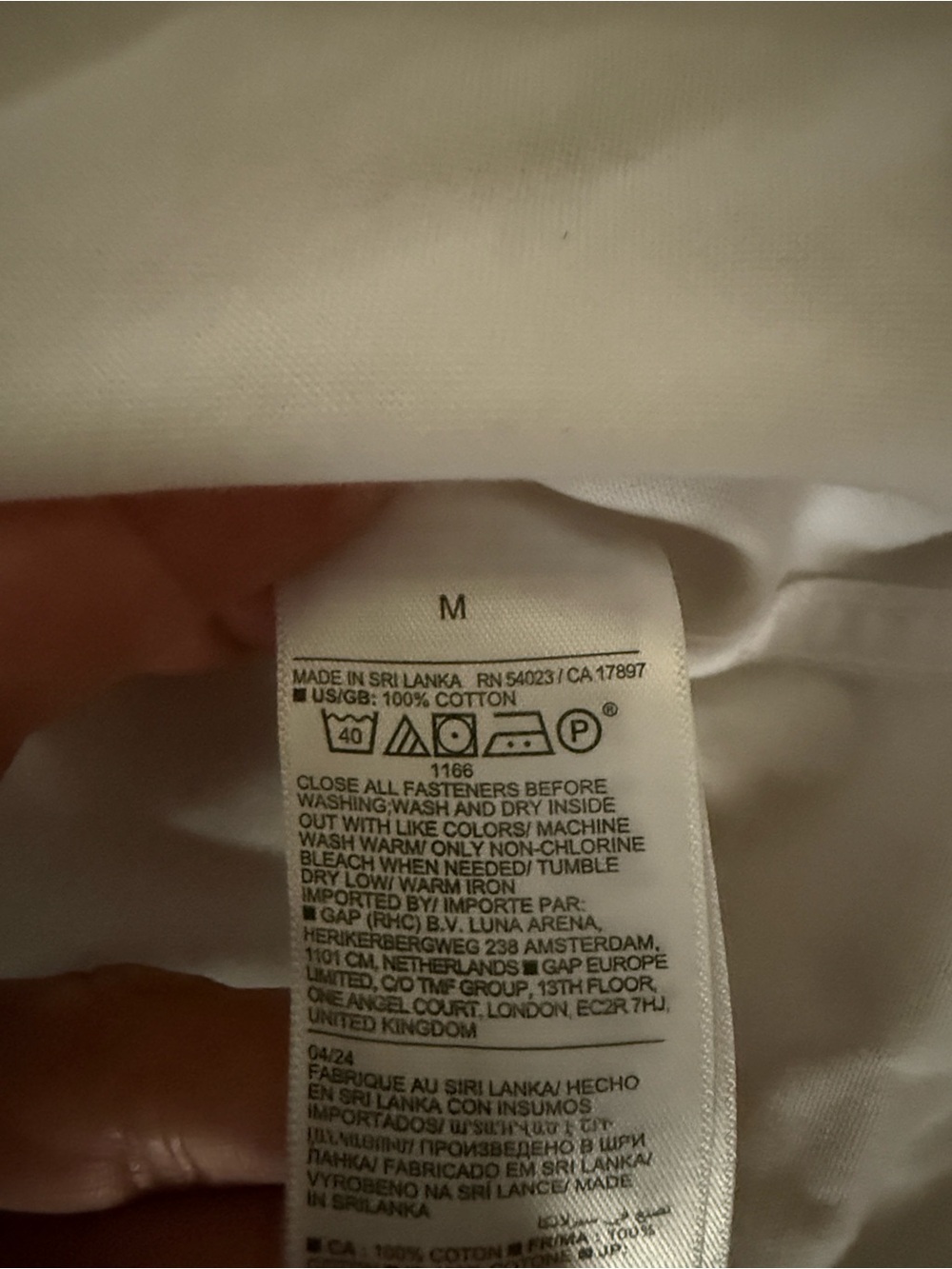 Banana Republic Men's White Button-Down Dress Shirt - Picture 11 of 11